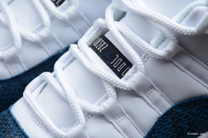 Jordan 11 Snakeskin Low Navy Air CD6846-102 Blue 0801